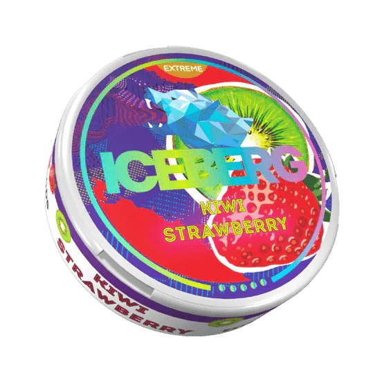 iceberg kiwi strawberry - 50mg nicotine pouches