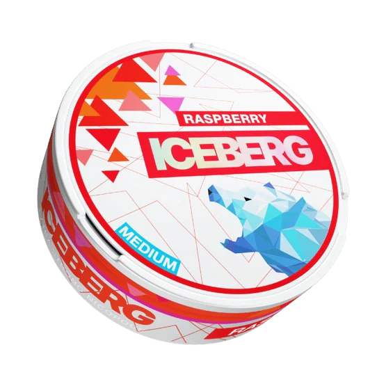 iceberg raspberry medium - 20mg nicotine pouches