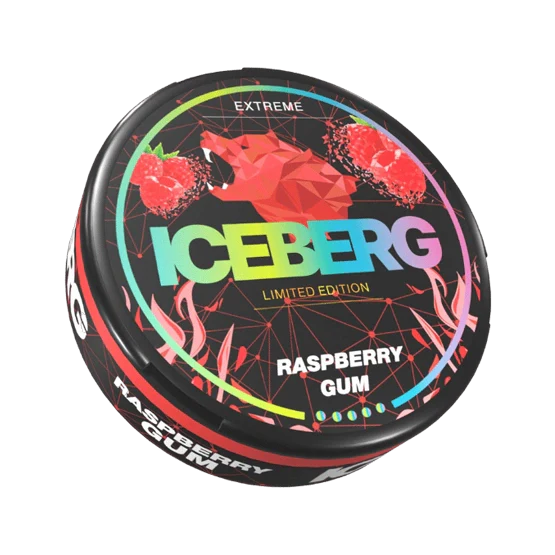 iceberg raspberry gum