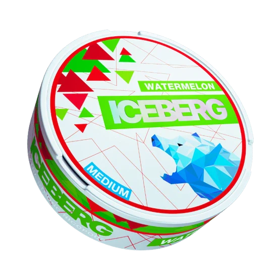 iceberg watermelon medium - 20mg nicotine pouches