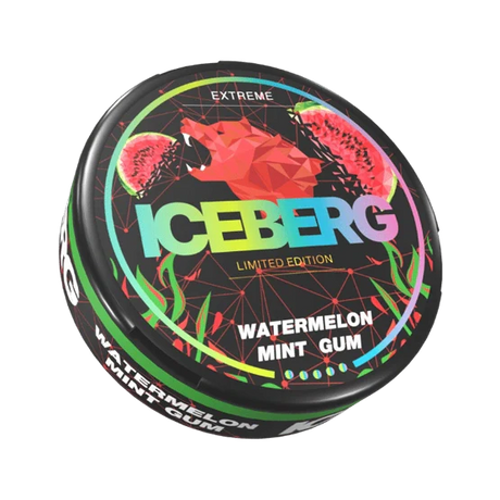 iceberg watermelon mint gum - 150mg nicotine pouches