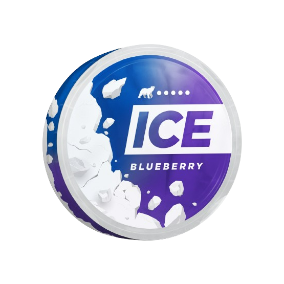 ice blueberry - 15.4 mg nicotine pouches