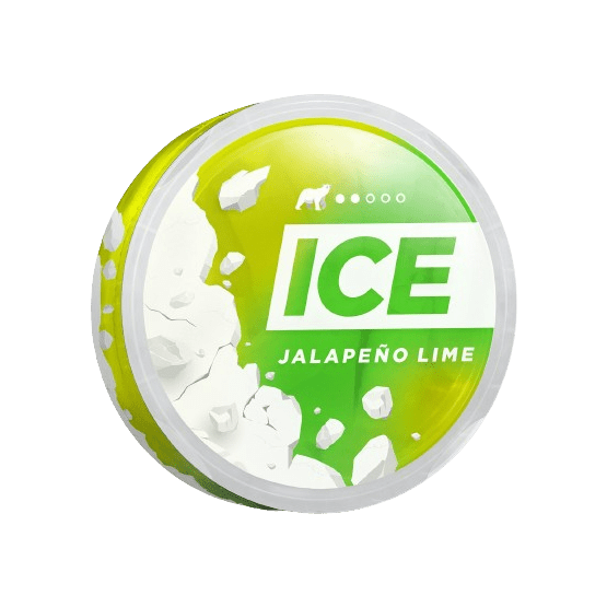 Buy ICE Jalapeno Lime Light Nicotine Pouches 8.4MG Jalapeno & Lime