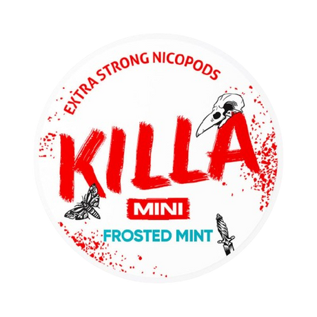 killa mini frosted mint nicotine pouches