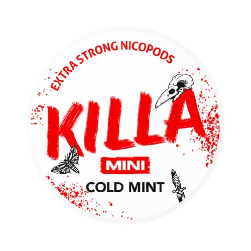 killa mini cold mint nicotine pouches