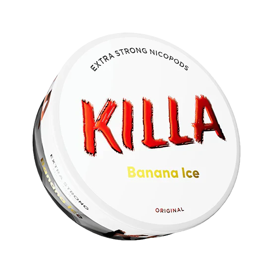 killa banana ice - 16mg nicotine pouches