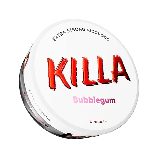killa bubblegum - 16mg nicotine pouches