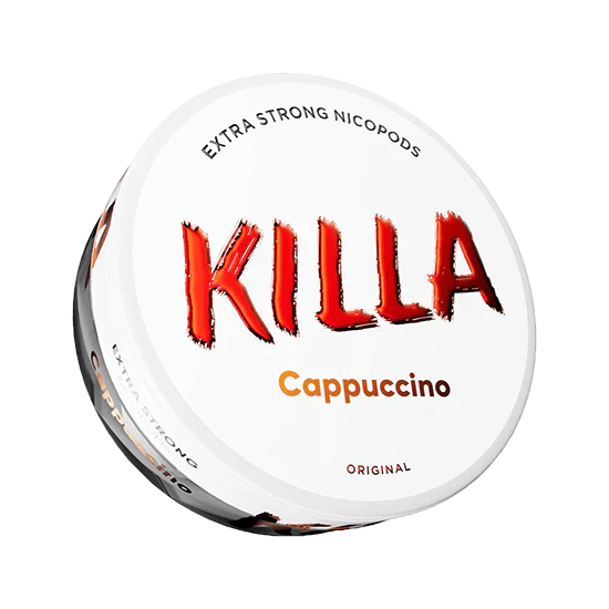 killa cappuccino - 16mg nicotine pouches