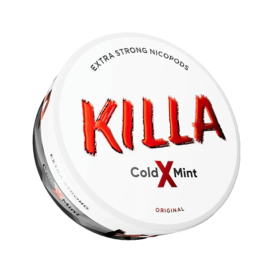 killa cold x mint nicotine pouches