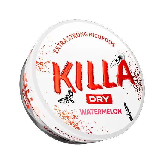 killa dry watermelon - 9.9 mg nicotine pouches