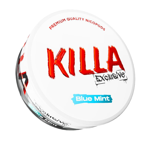 killa exclusive blue mint nicotine pouches