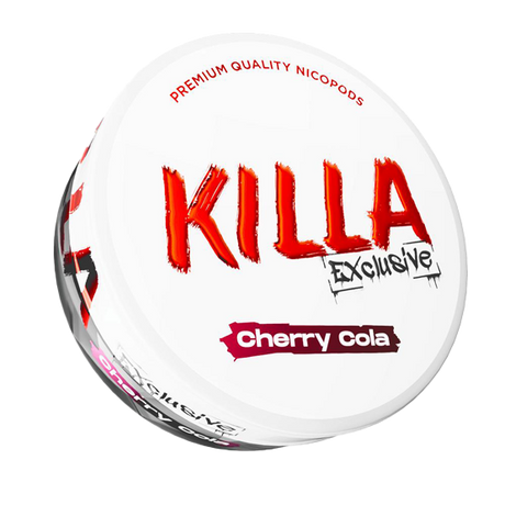 killa exclusive cherry cola nicotine pouches