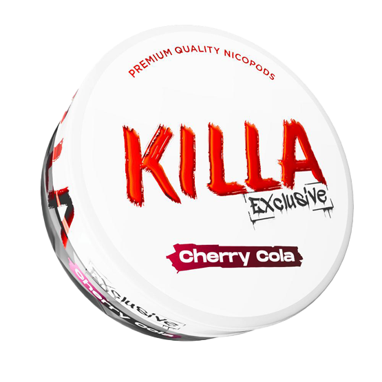 killa exclusive cherry cola nicotine pouches