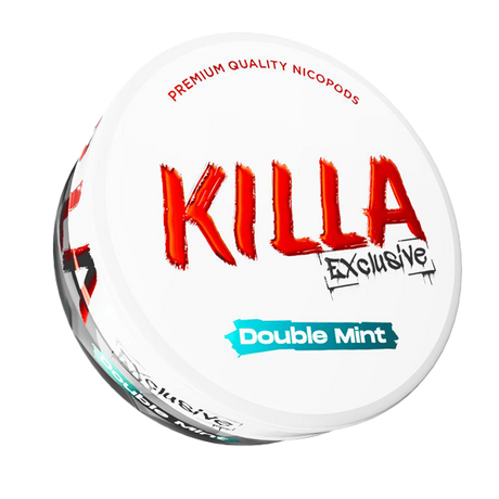 killa exclusive double mint - 16.5mg/g nicotine pouches