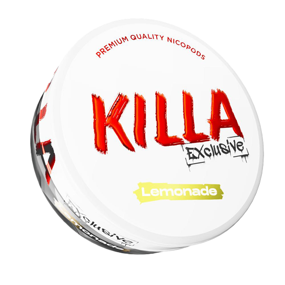 killa exclusive lemonade nicotine pouches