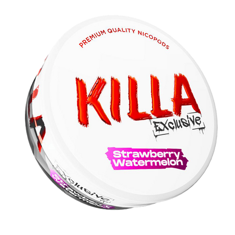 killa exclusive strawberry watermelon - 16.5mg/g nicotine pouches