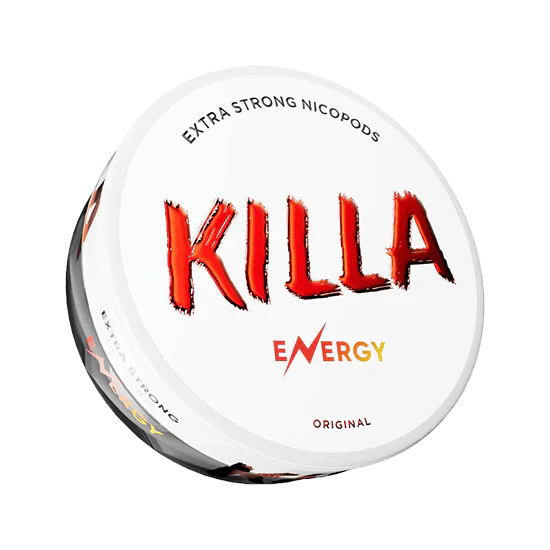 killa energy - 16mg nicotine pouches
