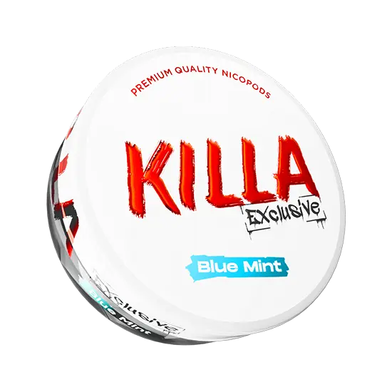 killa exclusive blue mint - 16.5mg/g nicotine pouches