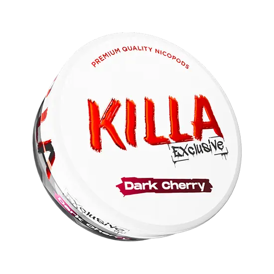 killa exclusive dark cherry - 16.5mg/g nicotine pouches