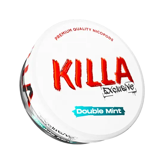 killa exclusive double mint - 16.5mg/g nicotine pouches