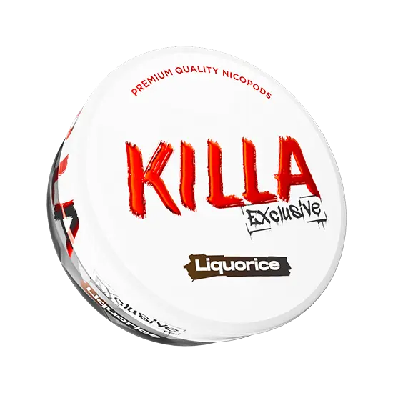 killa exclusive liquorice - 16.5mg/g nicotine pouches