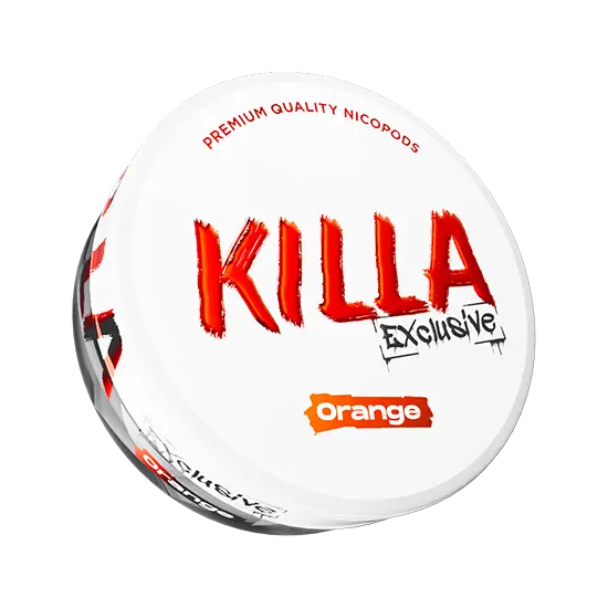killa exclusive orange - 16.5mg/g nicotine pouches