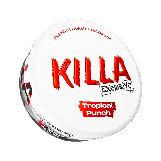 killa exclusive tropical punch - 16.5mg/g nicotine pouches