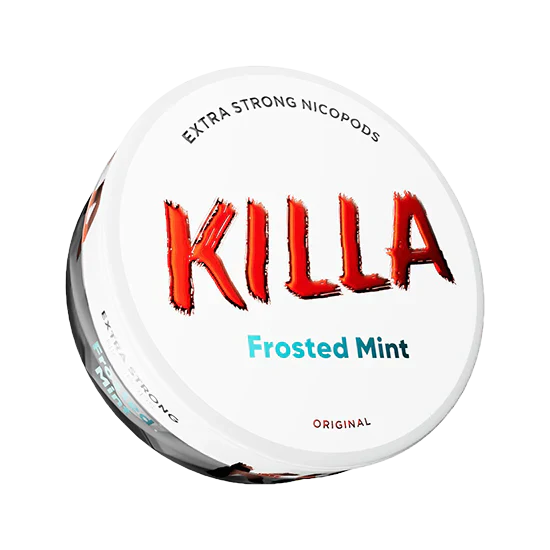 killa frosted mint - 16mg nicotine pouches