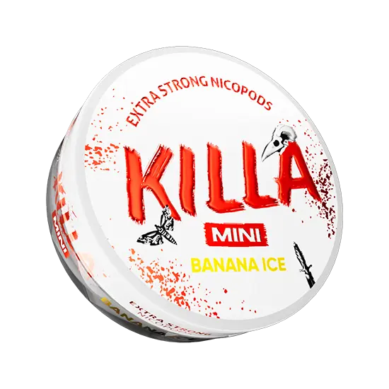 killa mini banana ice nicotine pouches