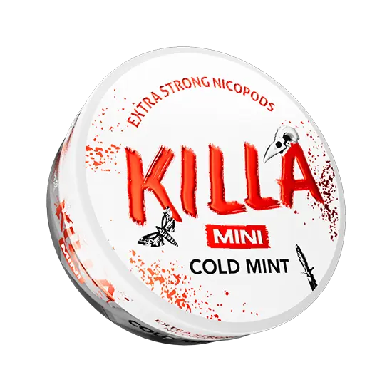 killa mini cold mint nicotine pouches