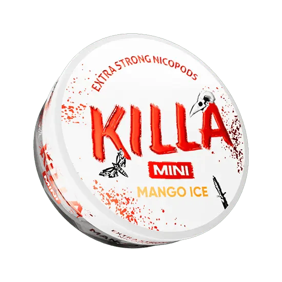 killa mini mango ice - 8.25 mg nicotine pouches