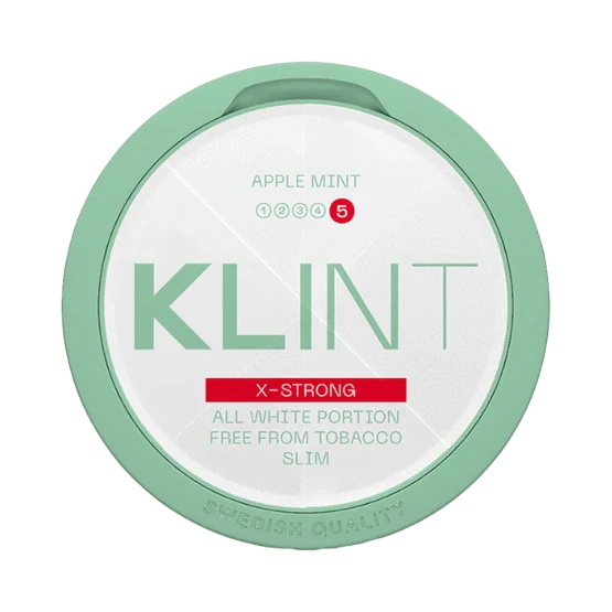 klint apple mint - 16.4mg nicotine pouches