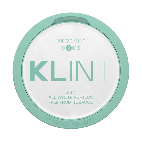 klint breeze mint - 5.6mg nicotine pouches