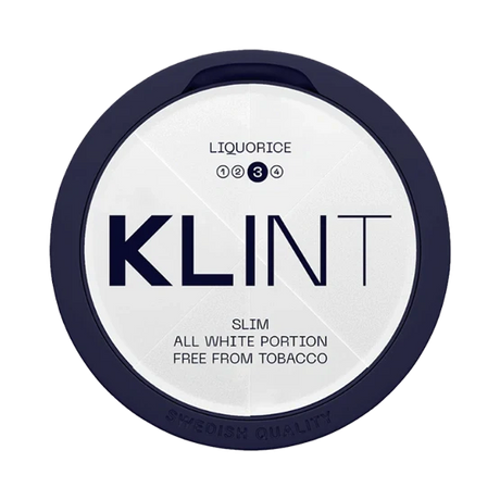 klint liquorice - 12mg nicotine pouches