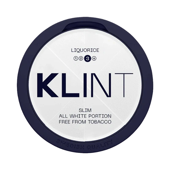 klint liquorice - 12mg nicotine pouches