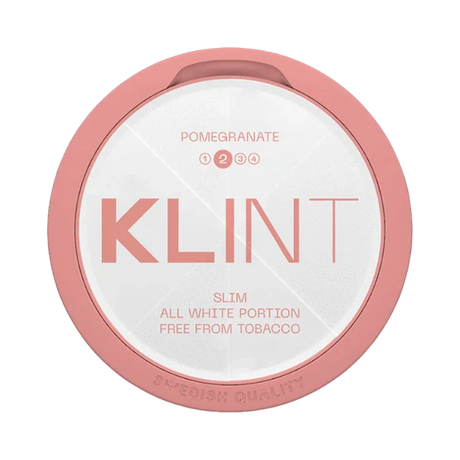 klint pomegranate - 8mg nicotine pouches