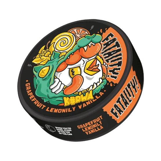 kurwa grapefruit lemonily vanilla - 47mg nicotine pouches