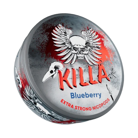 killa blueberry - 16mg nicotine pouches