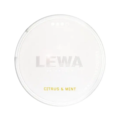 lewa citrus mint nicotine pouches