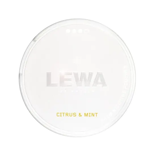 lewa citrus mint nicotine pouches