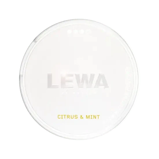 lewa citrus mint nicotine pouches