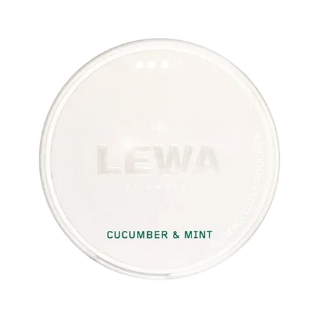 lewa cucumber mint nicotine pouches