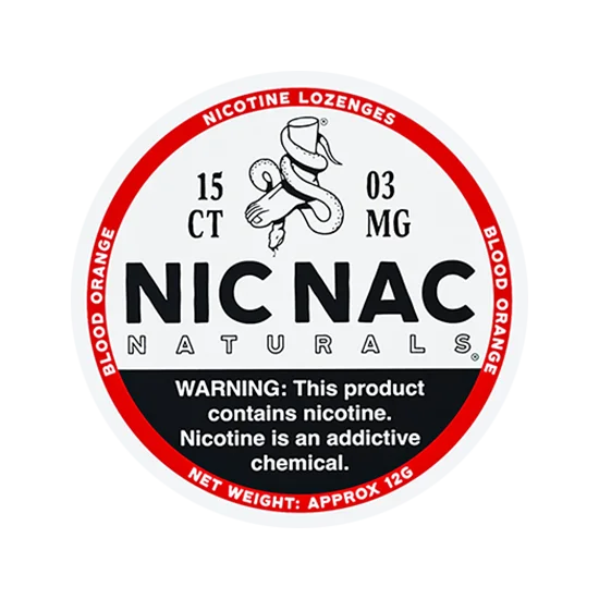 nic nac blood orange nicotine pouches