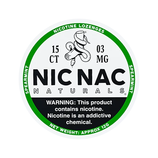 nic nac spearmint nicotine pouches