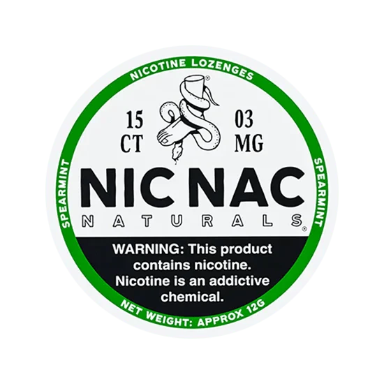 nic nac spearmint nicotine pouches