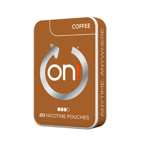 on coffee - 6mg nicotine pouches