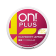 on plus raspberry lemon normal regular nicotine pouch  