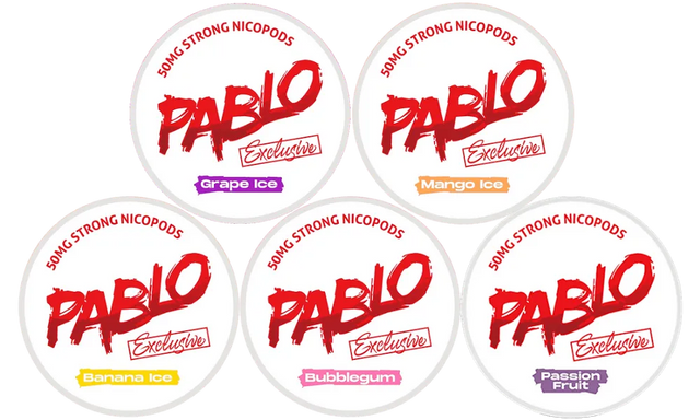 pablo exclusive nicotine pouches bundle