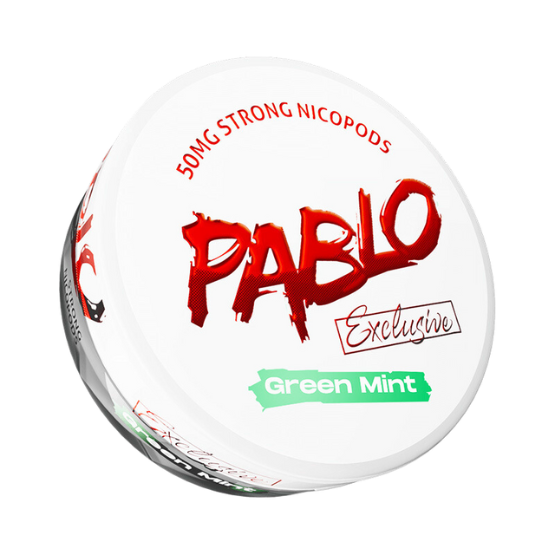 Pablo Exclusive Green Mint 30mg nicotine pouch