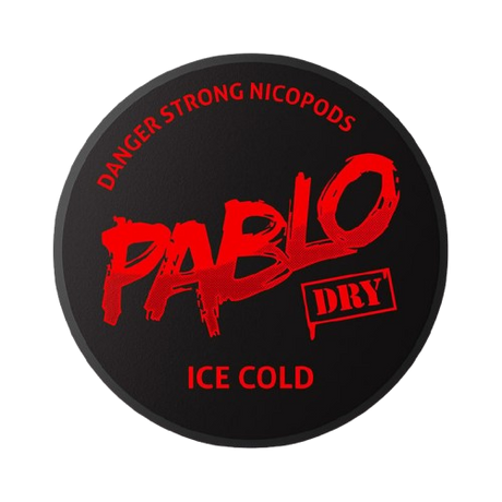 pablo dry ice cold nicotine pouches